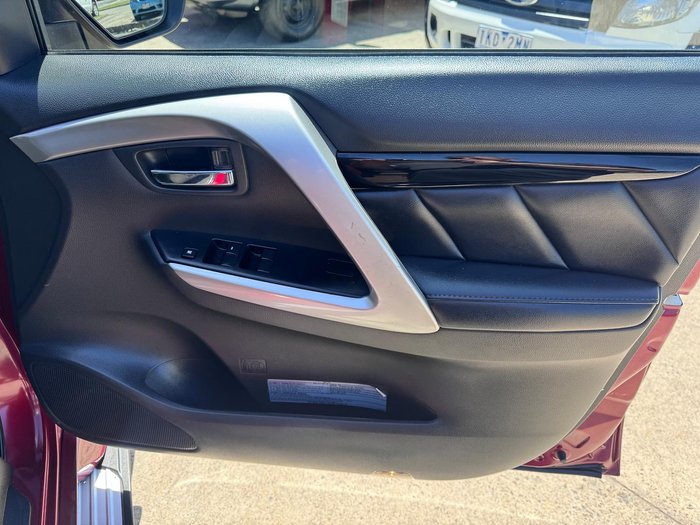 2016 Mitsubishi Pajero Sport GLS QE MY16 4X4 Dual Range Maroon