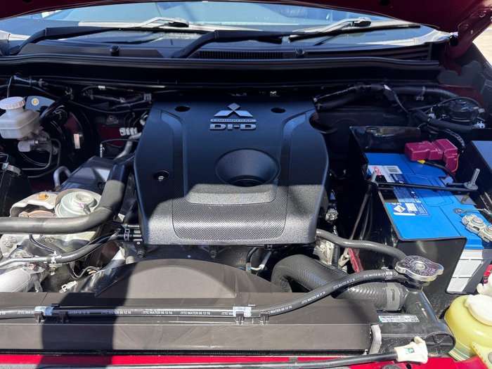 2016 Mitsubishi Pajero Sport GLS QE MY16 4X4 Dual Range Maroon