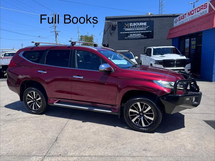 2016 Mitsubishi Pajero Sport GLS QE MY16 4X4 Dual Range Maroon