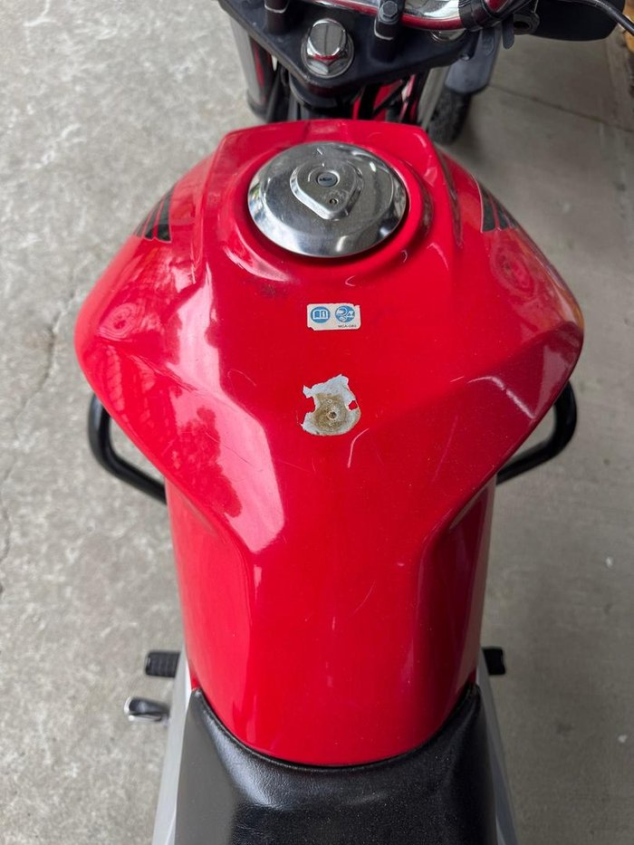 2012 Honda CB125E CB Red