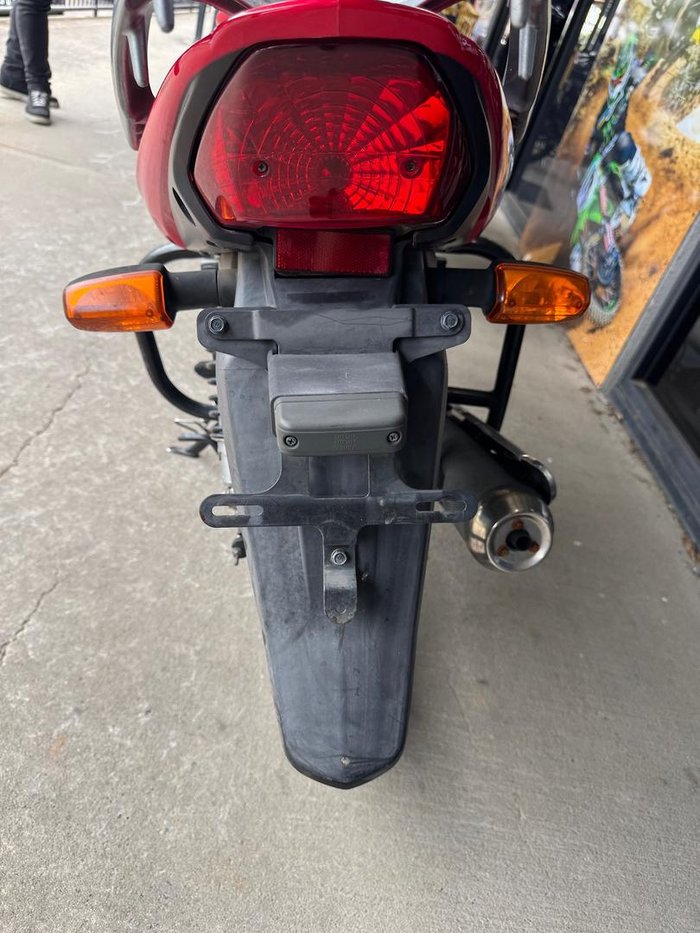 2012 Honda CB125E CB Red