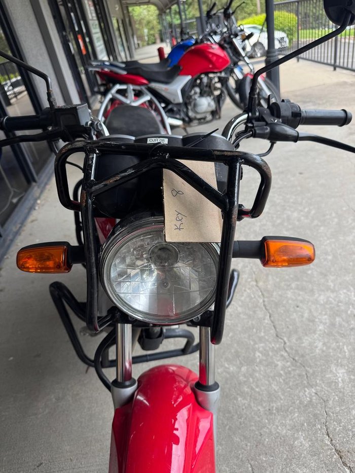 2012 Honda CB125E CB Red