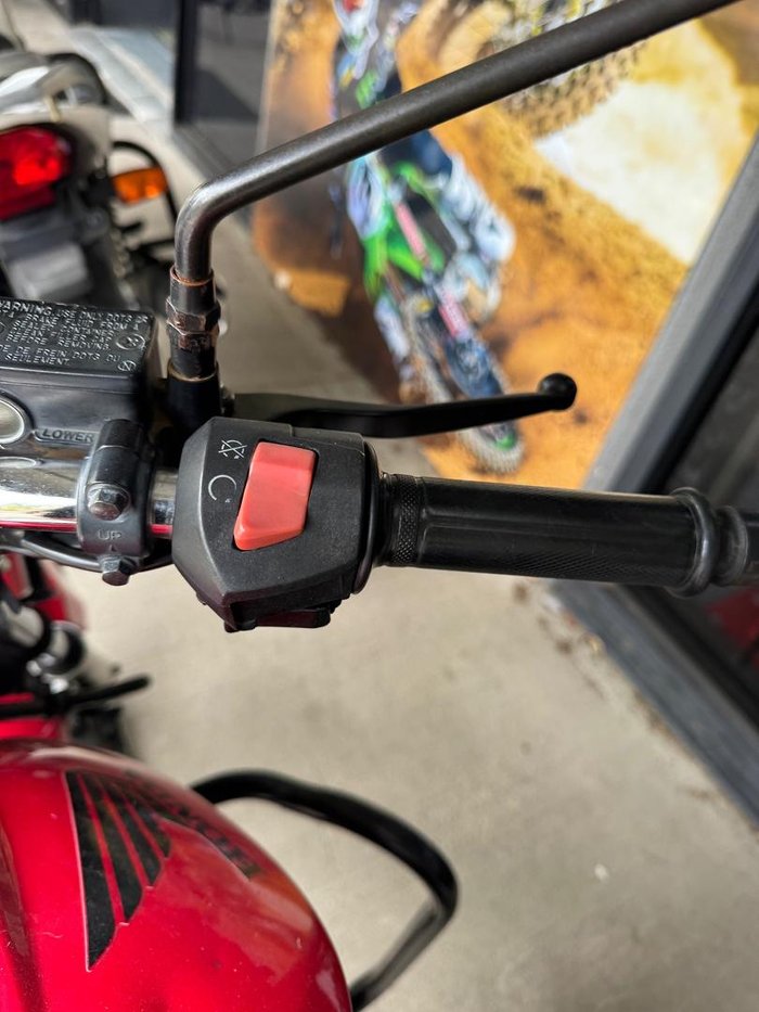 2012 Honda CB125E CB Red