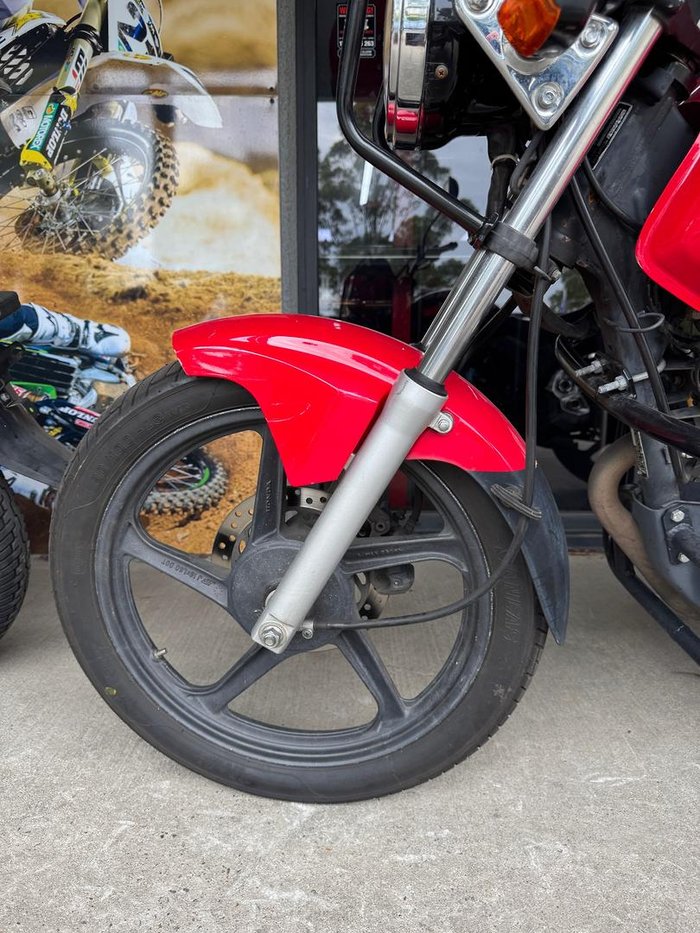 2012 Honda CB125E CB Red