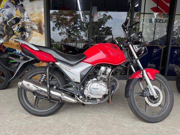 2012 Honda CB125E CB Red