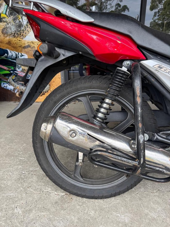 2012 Honda CB125E CB Red