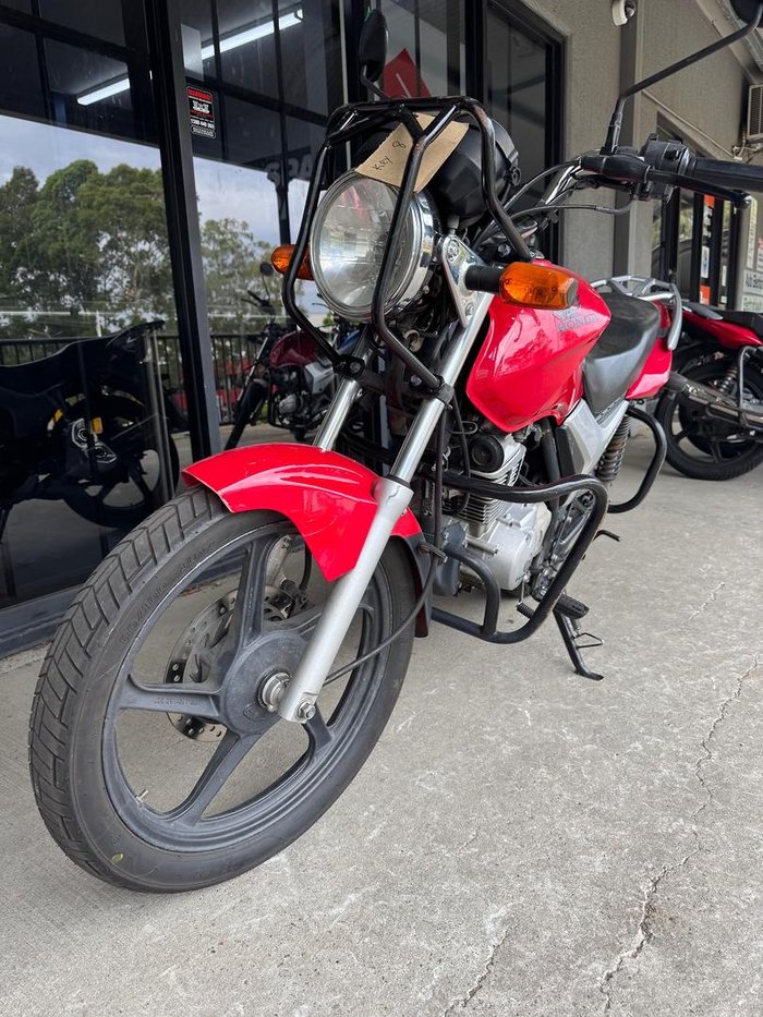 2012 Honda CB125E CB Red