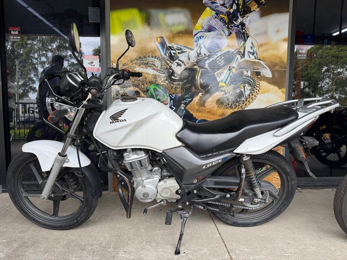 2012 Honda CB125E CB White