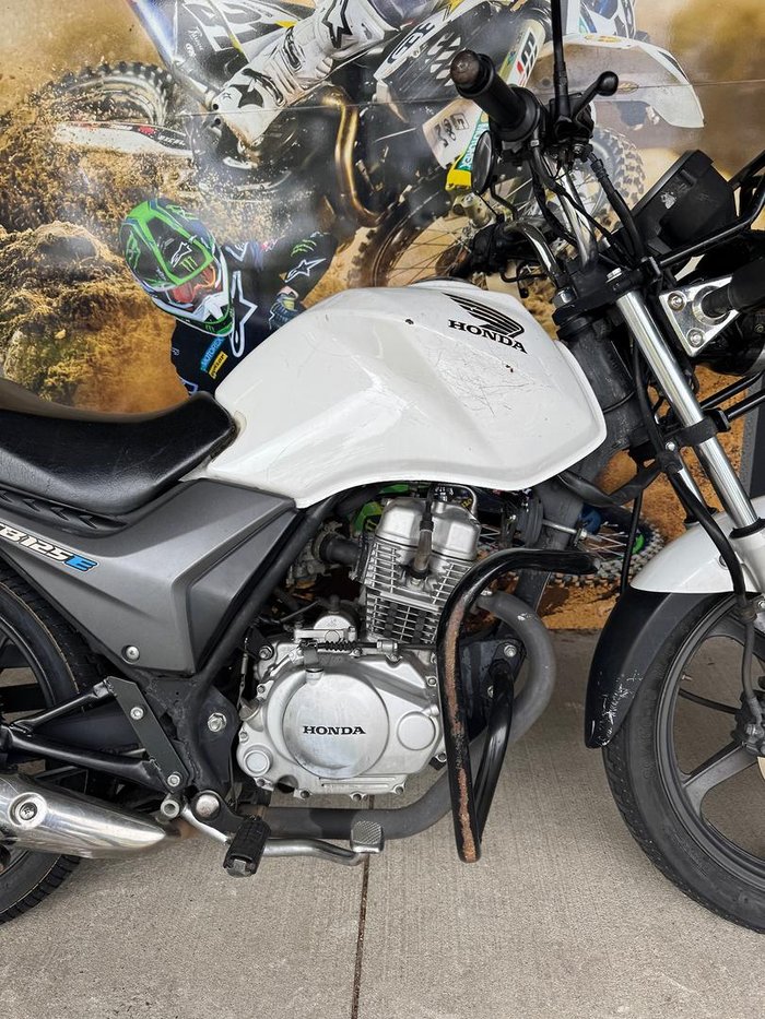 2012 Honda CB125E CB White