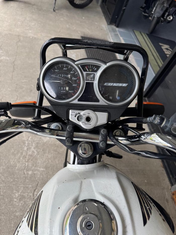 2012 Honda CB125E CB White