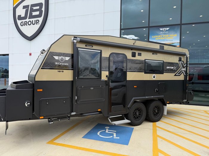 2025 JB Caravans Gatorx 18'6 Fd Tandem