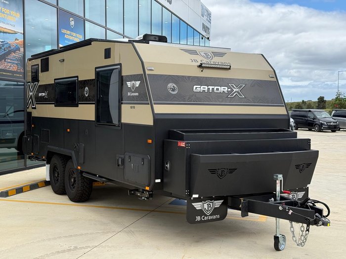 2025 JB Caravans Gatorx 18'6 Fd Tandem