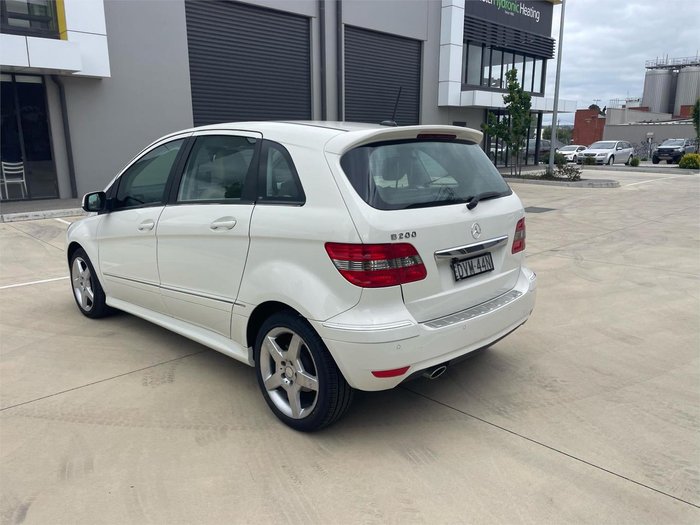 2010 Mercedes-Benz B-Class B200 W245 MY10 Glacier White