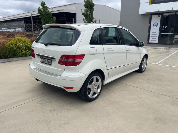 2010 Mercedes-Benz B-Class B200 W245 MY10 Glacier White