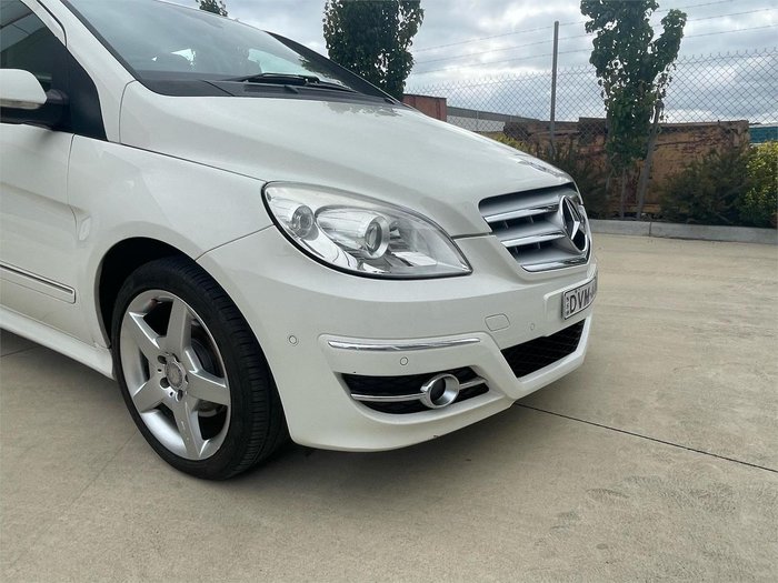 2010 Mercedes-Benz B-Class B200 W245 MY10 Glacier White