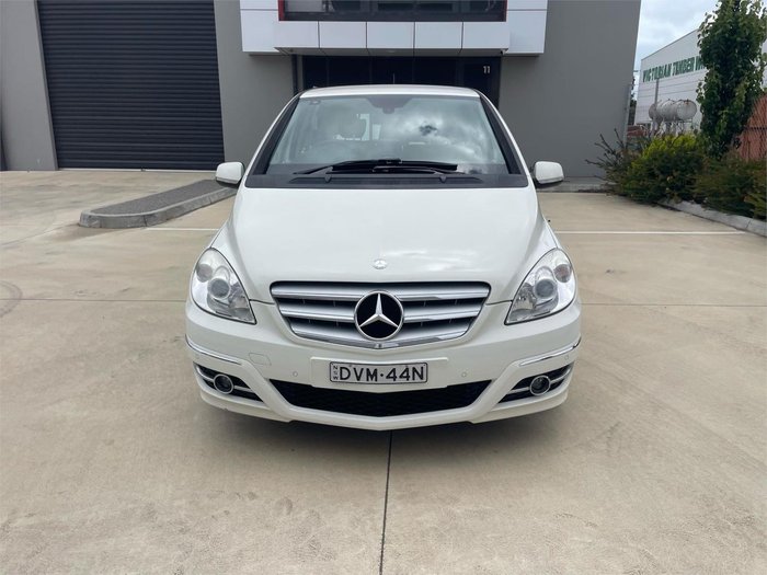 2010 Mercedes-Benz B-Class B200 W245 MY10 Glacier White