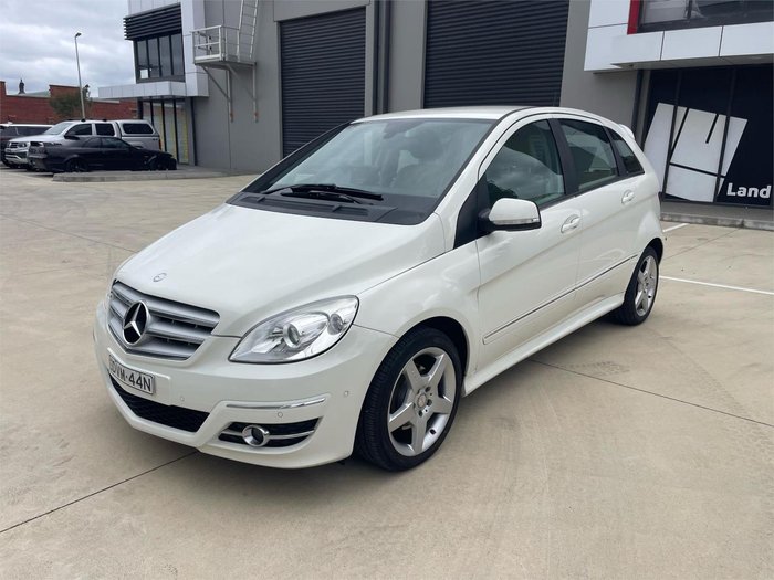 2010 Mercedes-Benz B-Class B200 W245 MY10 Glacier White
