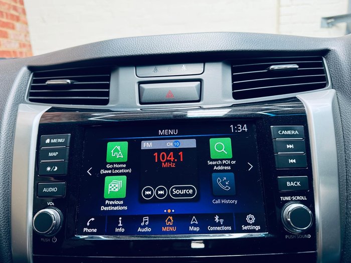 2020 Nissan Navara N-TREK D23 Series 4 4X4 Dual Range Cosmic Black