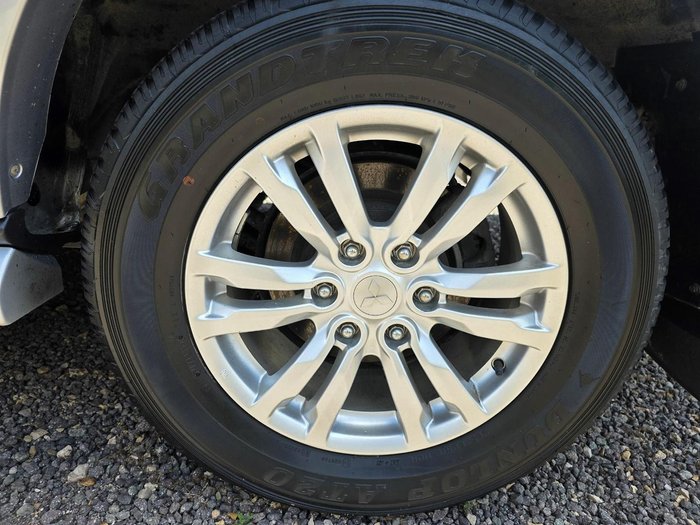 2017 Mitsubishi Pajero GLS NX MY17 4X4 Dual Range Cool Silver