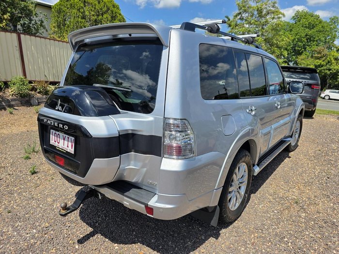 2017 Mitsubishi Pajero GLS NX MY17 4X4 Dual Range Cool Silver