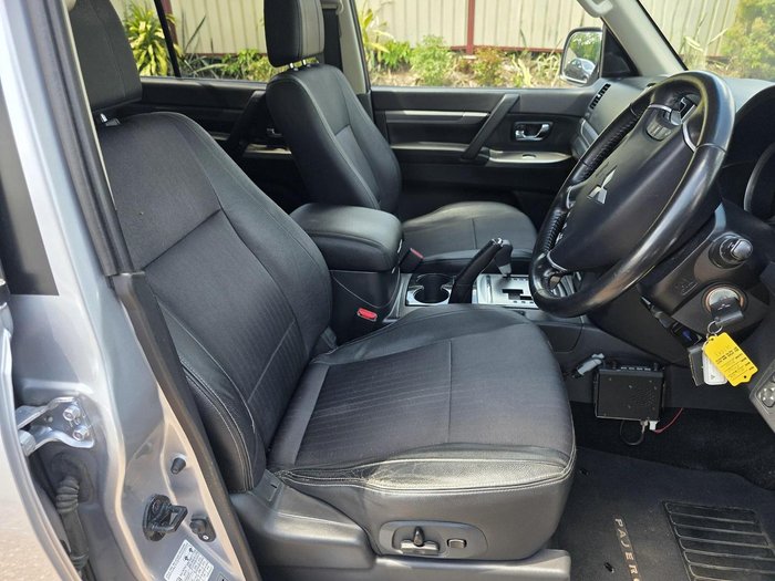 2017 Mitsubishi Pajero GLS NX MY17 4X4 Dual Range Cool Silver