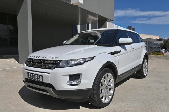 2013 Land Rover Range Rover Evoque SD4 Pure L538 MY13.5 4X4 Constant Fuji White
