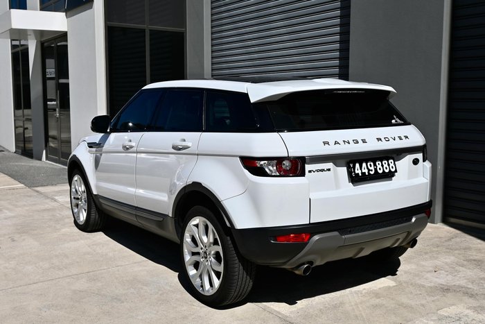 2013 Land Rover Range Rover Evoque SD4 Pure L538 MY13.5 4X4 Constant Fuji White