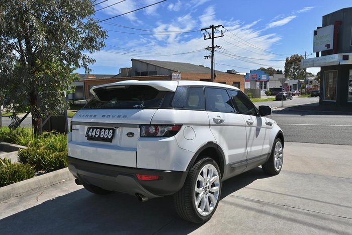 2013 Land Rover Range Rover Evoque SD4 Pure L538 MY13.5 4X4 Constant Fuji White