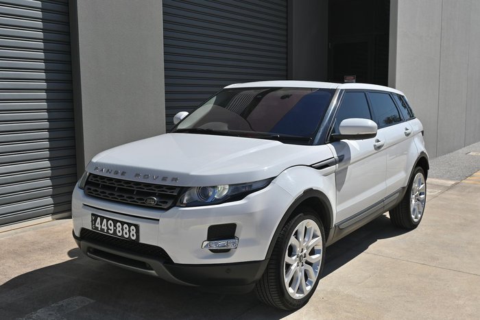 2013 Land Rover Range Rover Evoque SD4 Pure L538 MY13.5 4X4 Constant Fuji White