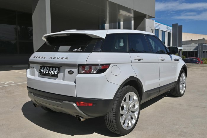 2013 Land Rover Range Rover Evoque SD4 Pure L538 MY13.5 4X4 Constant Fuji White