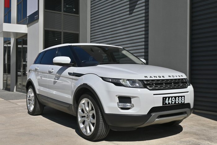 2013 Land Rover Range Rover Evoque SD4 Pure L538 MY13.5 4X4 Constant Fuji White