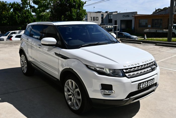 2013 Land Rover Range Rover Evoque SD4 Pure L538 MY13.5 4X4 Constant Fuji White