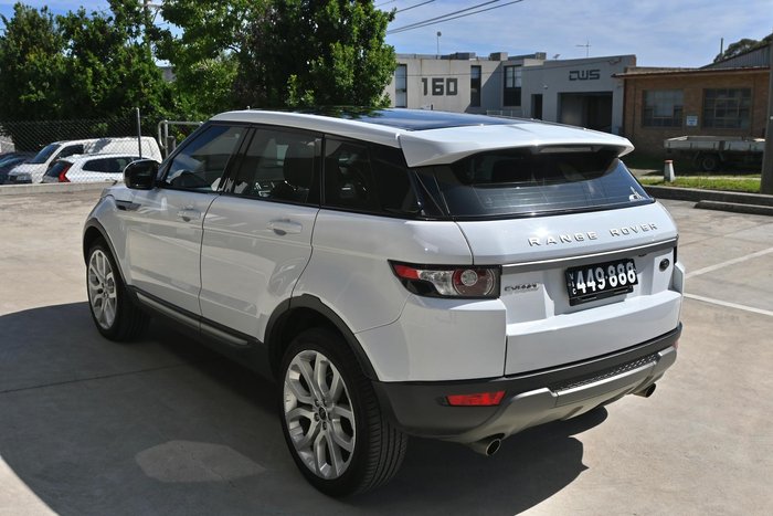 2013 Land Rover Range Rover Evoque SD4 Pure L538 MY13.5 4X4 Constant Fuji White