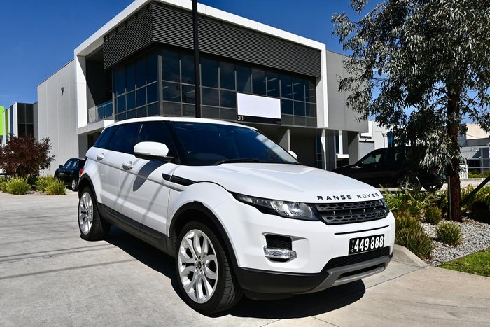 2013 Land Rover Range Rover Evoque SD4 Pure L538 MY13.5 4X4 Constant Fuji White