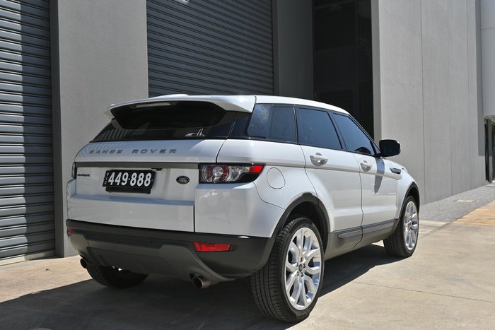 2013 Land Rover Range Rover Evoque SD4 Pure L538 MY13.5 4X4 Constant Fuji White