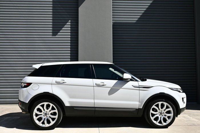 2013 Land Rover Range Rover Evoque SD4 Pure L538 MY13.5 4X4 Constant Fuji White