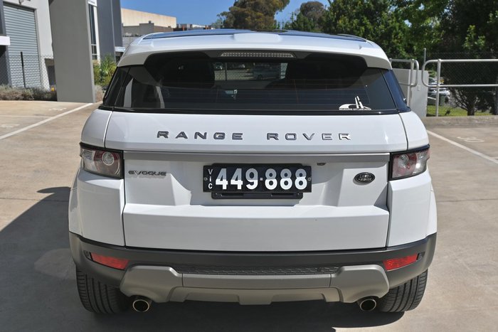 2013 Land Rover Range Rover Evoque SD4 Pure L538 MY13.5 4X4 Constant Fuji White
