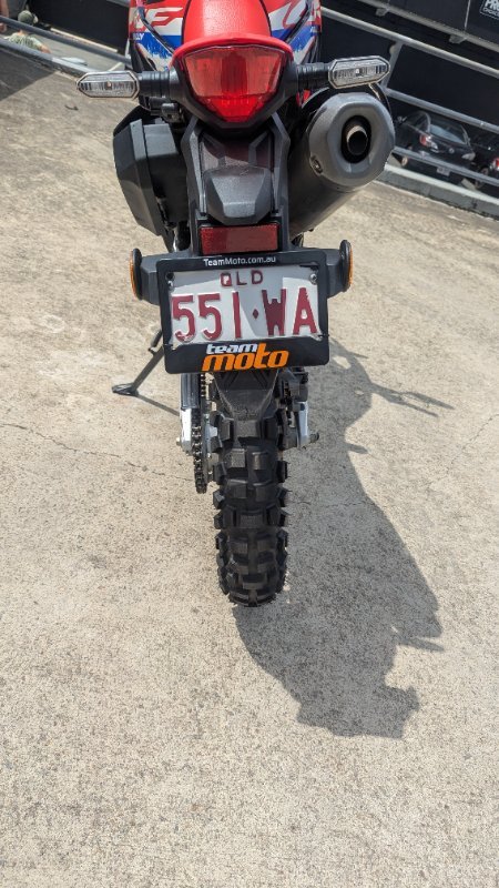 2021 Honda CRF300LRA RALLY Red