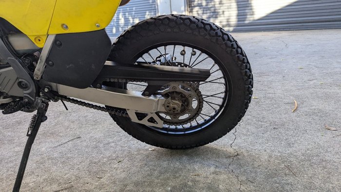 2022 Suzuki DR-Z400E Yellow