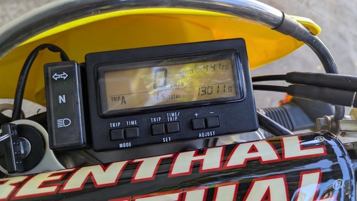 2022 Suzuki DR-Z400E Yellow