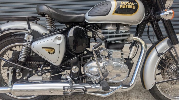 2015 ROYAL ENFIELD (SEE ALSO ENFIEL BULLET 500 CLASSIC ELEC START Grey