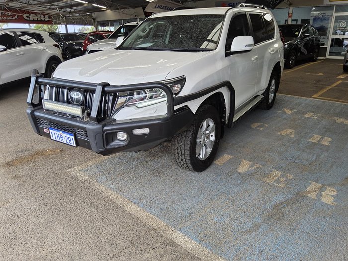 2020 Toyota Landcruiser Prado GXL GDJ150R 4X4 Dual Range Glacier White