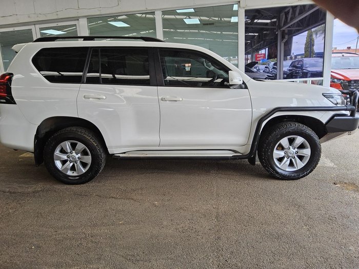 2020 Toyota Landcruiser Prado GXL GDJ150R 4X4 Dual Range Glacier White