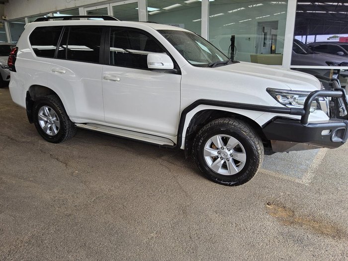 2020 Toyota Landcruiser Prado GXL GDJ150R 4X4 Dual Range Glacier White