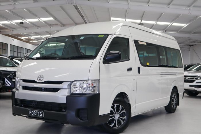 2017 Toyota Hiace Commuter TRH223R French Vanilla