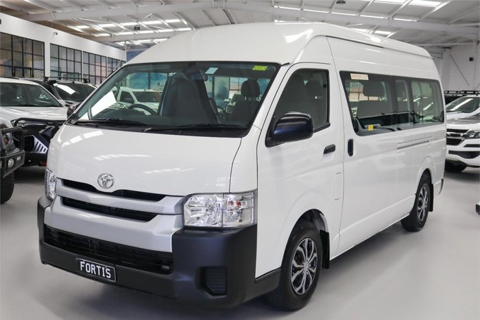 2017 Toyota Hiace Commuter TRH223R French Vanilla