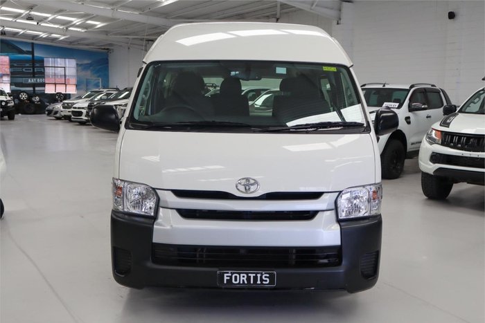 2017 Toyota Hiace Commuter TRH223R French Vanilla