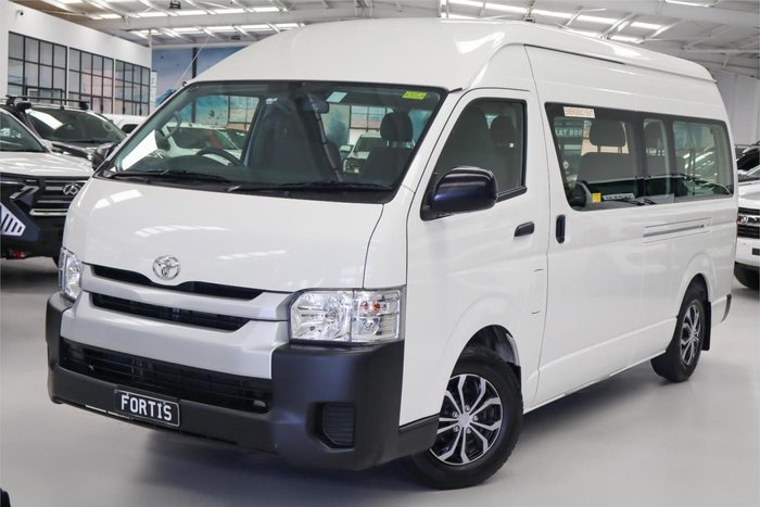 2017 Toyota Hiace Commuter TRH223R French Vanilla