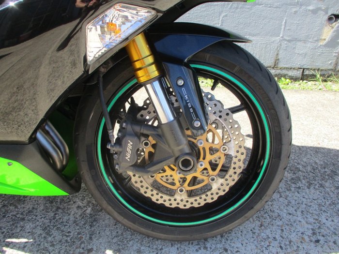 2013 Kawasaki ZX-6R (ZX636) NINJA GREEN