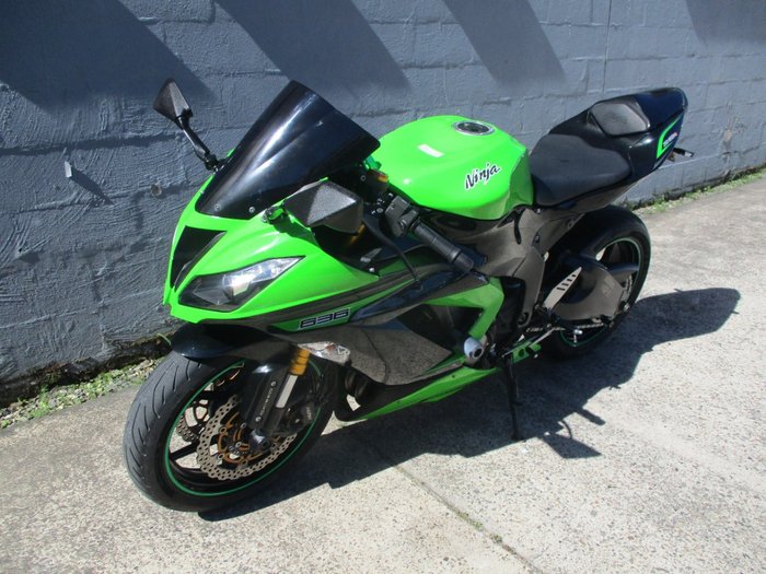 2013 Kawasaki ZX-6R (ZX636) NINJA GREEN